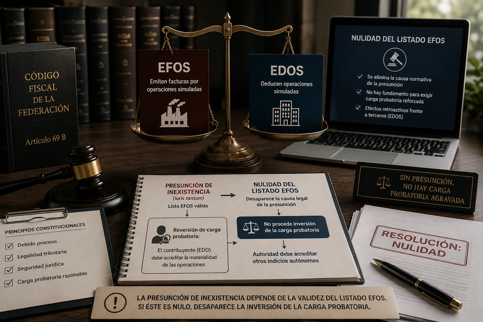 Cuando cae el EFOS, cae la carga