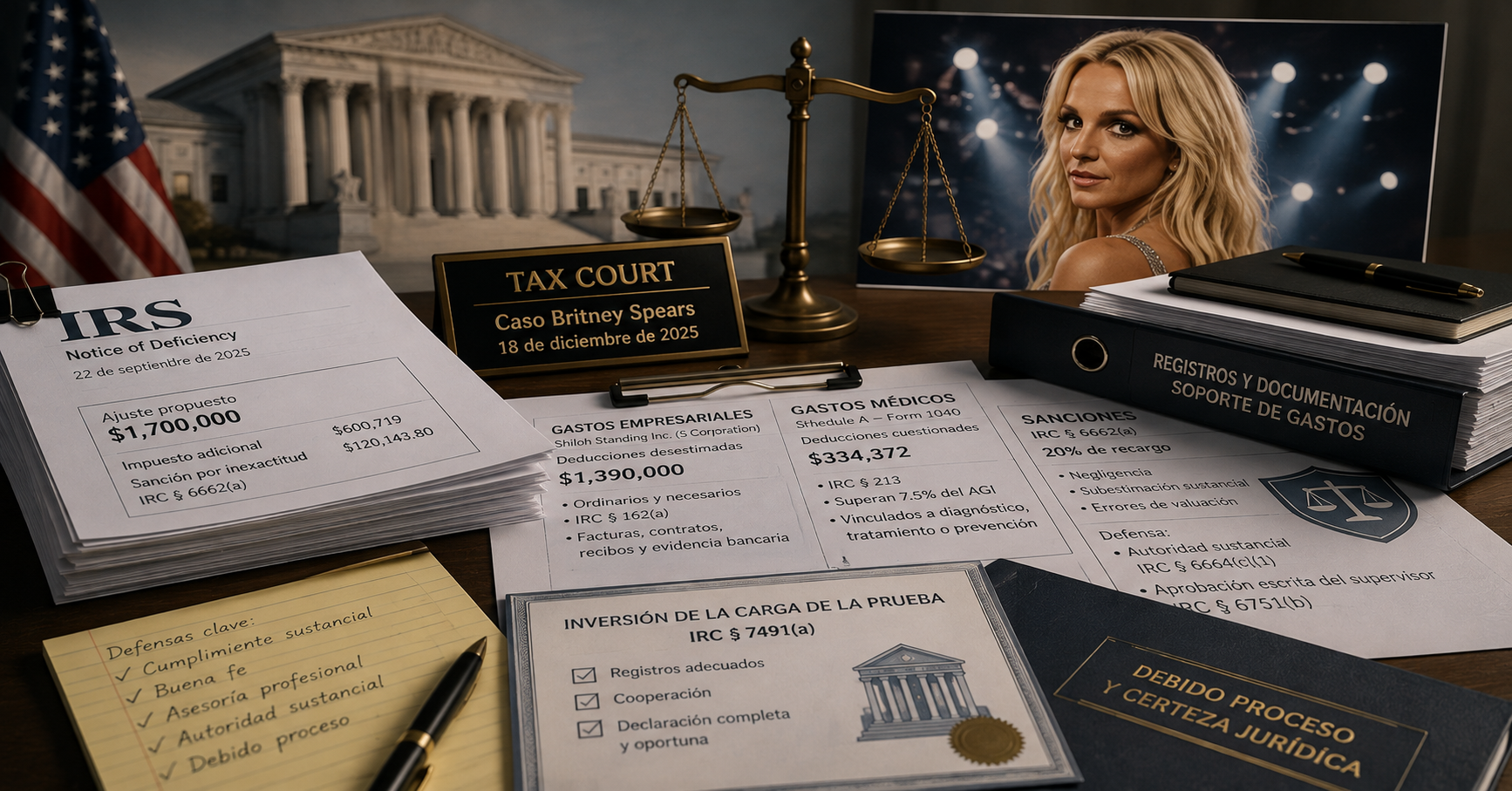 El Caso Spears vs. contra el IRS: Oops, I deducted wrong again